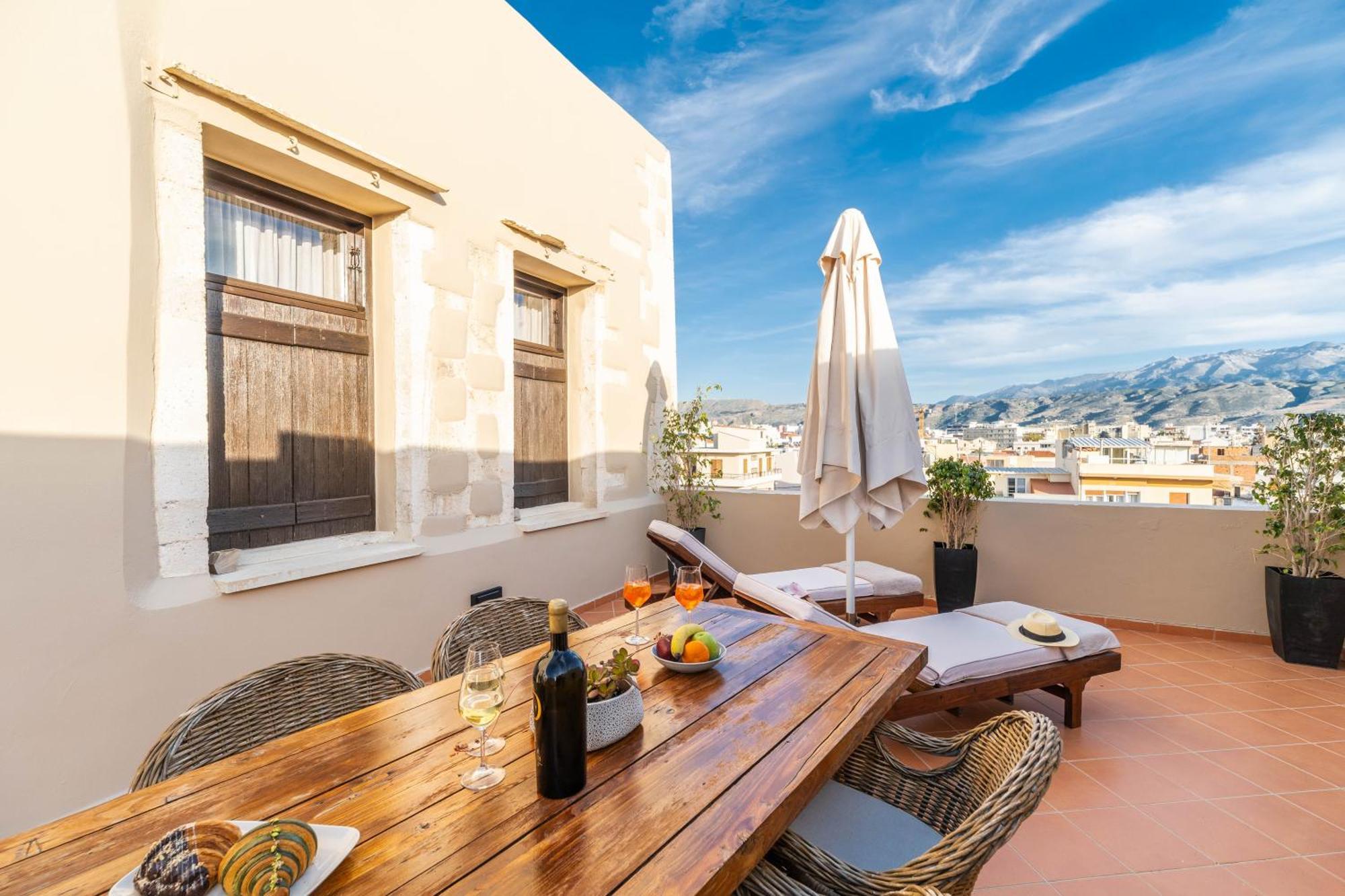 Lithinon Luxury Suites Ханья Экстерьер фото